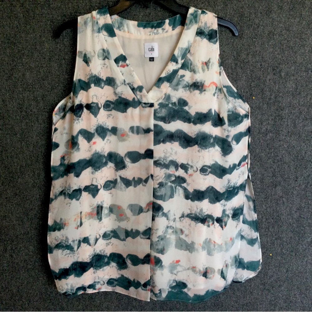 Cabi Sleeveless Two Layer Pullover Blouse. Soft, … - image 1